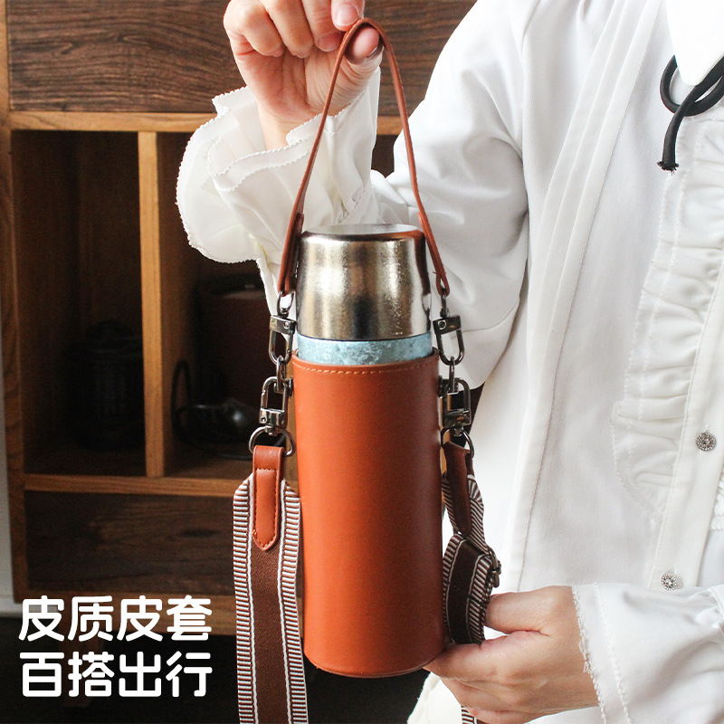 2025新款纯钛保温杯车载随行杯钛杯高颜值大容量男土焖泡水杯