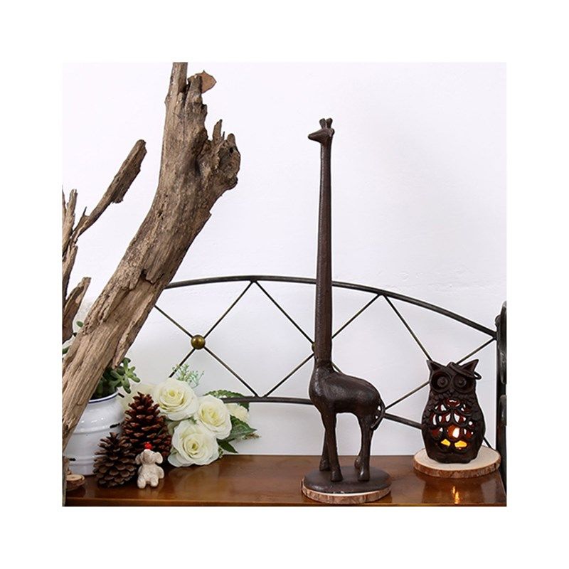 复艺欧式长颈鹿铁艺铁制工艺品玄关客厅电视柜酒柜装饰品摆设,家居饰品,装饰摆件,淘宝优惠券,粉丝福利购,淘宝优惠卷