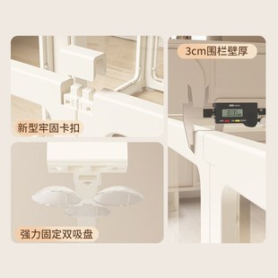 宠物狗围栏全透明亚克力小型犬室内家用狗屋阳台安全栅栏狗笼子