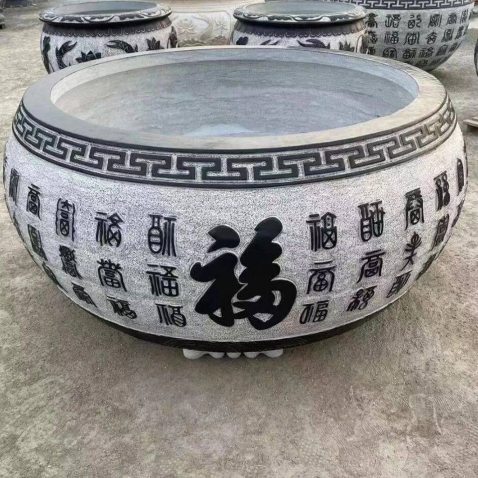 新款青石大缸仿古纯天然