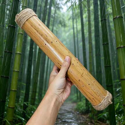 竹雨棍雨棒雨声棍拟声音疗乐器雨声筒海浪冥想瑜伽心灵疗愈工具