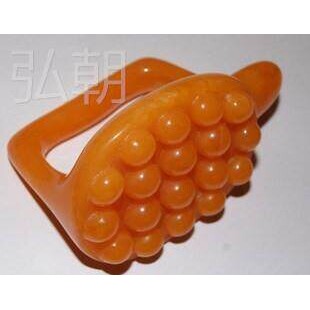 经络穴位按摩器身体推背按摩工具足底腹部树脂按摩器材