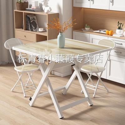小方桌高80厘米木头折叠桌子网红洽谈桌折叠80×80商用摆摊专用桌
