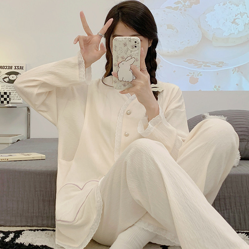 哺乳睡衣夏季薄款月子服产后纯棉皱布喂奶家居服6月7大码孕妇睡衣,孕妇装/孕产妇用品/营养,哺乳衣/月子服,淘宝优惠券,粉丝福利购,淘宝优惠卷