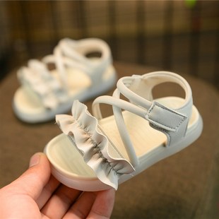 女宝宝凉鞋1一3岁小童公主鞋子2婴儿学步鞋女童夏季软底防滑儿童