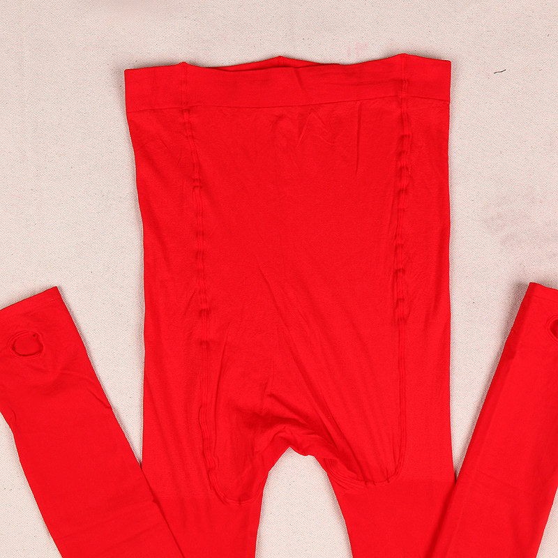 秋冬季喜庆本命年孕妇大红色薄款连裤袜打底袜踩脚丝袜结婚新娘袜