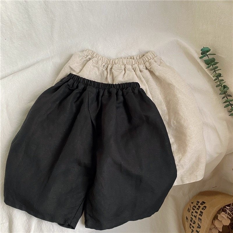 韩版夏季新品儿童立裁棉麻宽裤男女童宽松休闲亚麻七分裤潮,童装/婴儿装/亲子装,裤子,淘宝优惠券,粉丝福利购,淘宝优惠卷