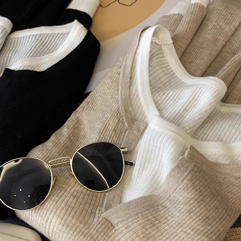 无D好穿~秋冬外出哺乳喂奶坑条撞色小V领假两件针织上衣月子服,孕妇装/孕产妇用品/营养,哺乳衣/月子服,淘宝优惠券,粉丝福利购,淘宝优惠卷