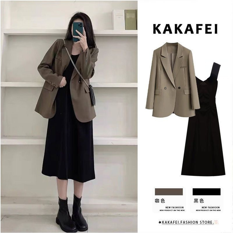 孕妇春装套装高级感时尚2023新款遮肚两件套洋气时髦孕妇连衣裙女