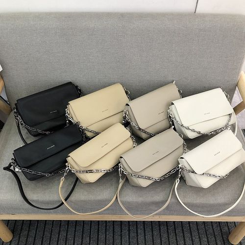 大小号早春时尚休闲女包2024新款洋气软皮分层实用单肩链条斜挎包