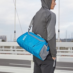 L&M运动健身包男干湿分离游泳包女大容量防水短途旅行包手提轻便