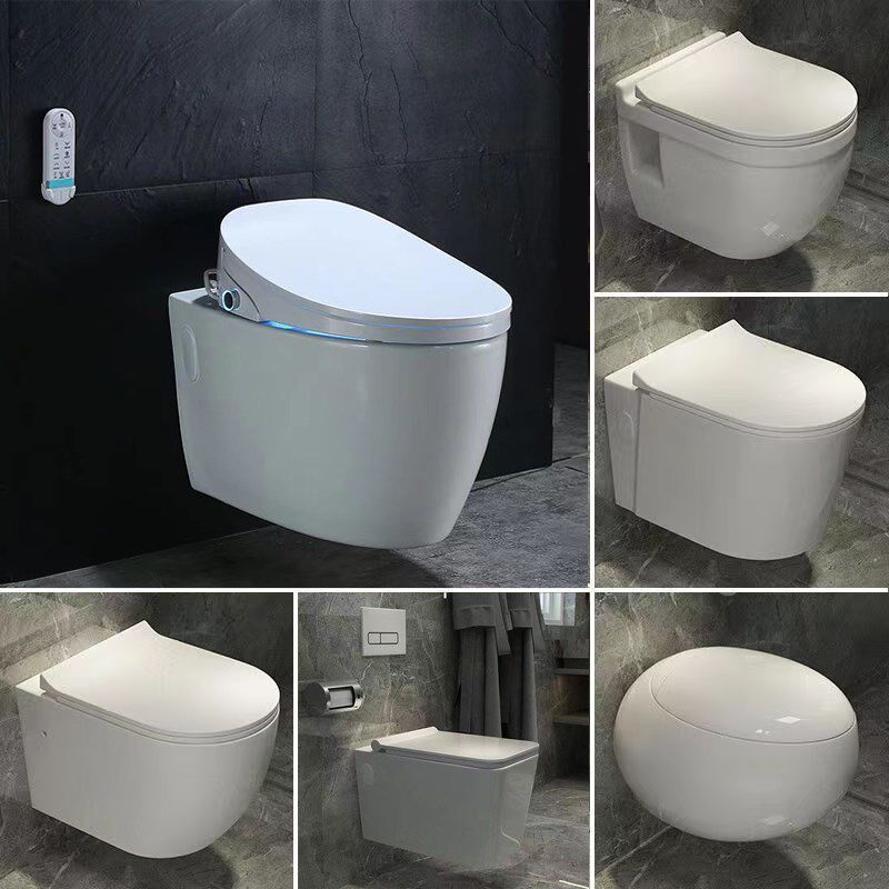 家用卫浴壁挂式智能马桶入墙式隐藏水箱坐厕挂墙式墙排陶瓷坐便器