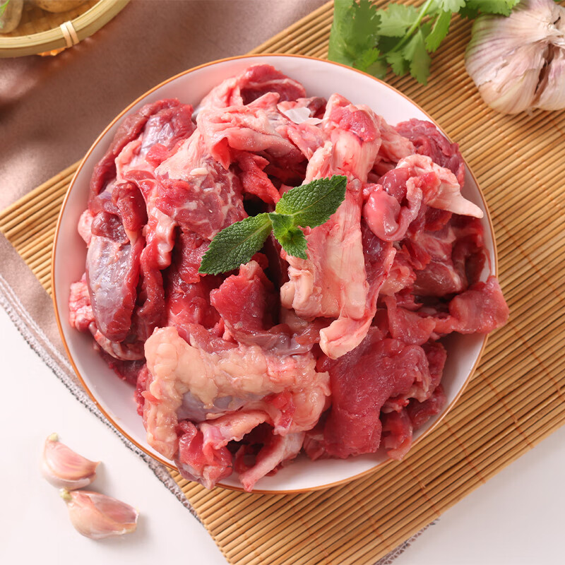 庖丁佳原切筋头巴脑牛肉2斤装