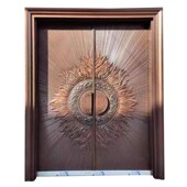 铸铝门别墅大门农村自建房进户门防盗门防爆门