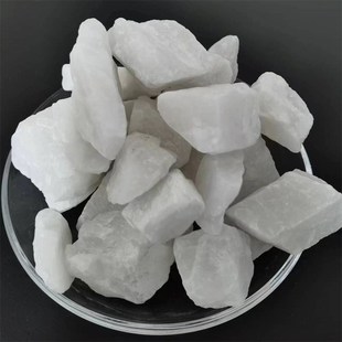 硅石块实验级品质缸水处理过拍照造景白硅砂石 石英块白硅石