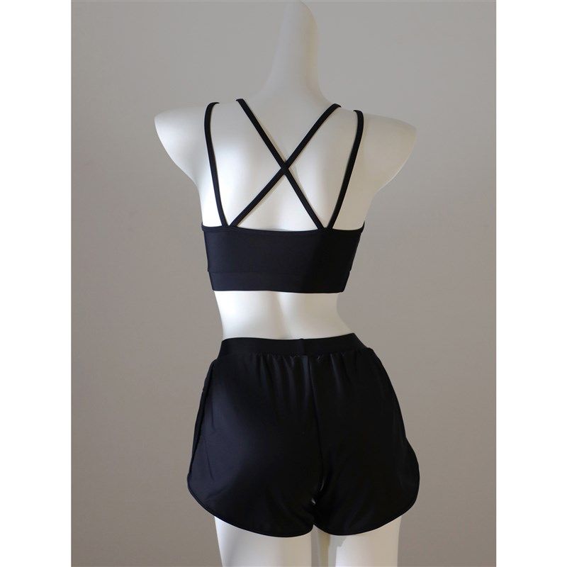 【甜白少女】分体泳m衣女泡温泉2025年新款运动休闲平角裤保守泳,运动/瑜伽/健身/球迷用品,分体泳衣,淘宝优惠券,粉丝福利购,淘宝优惠卷