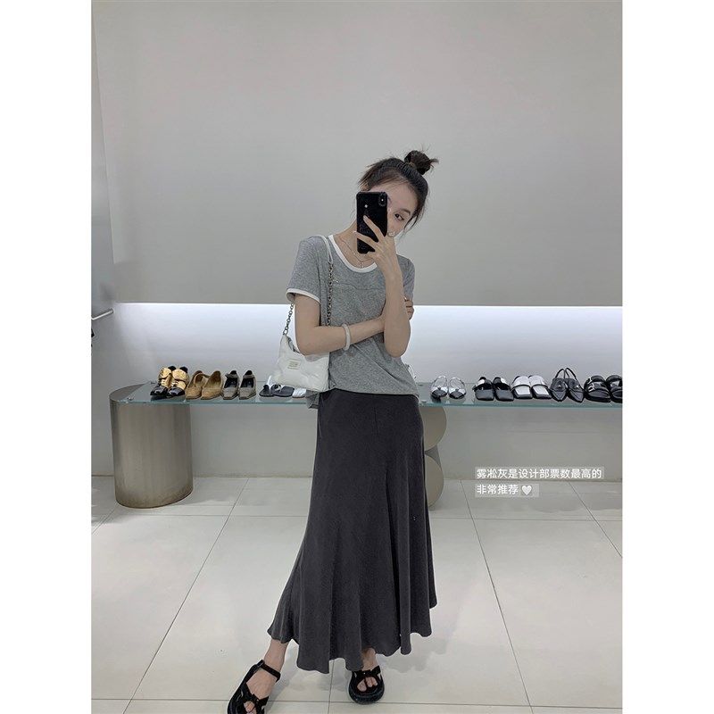 见者无法不心动~重磅斜裁真铜氨丝B鱼尾半裙 流淌的柔雾光泽 自留,女装/女士精品,半身裙,淘宝优惠券,粉丝福利购,淘宝优惠卷