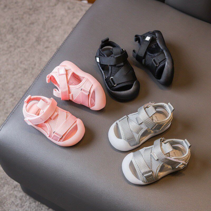 宝宝凉鞋包头男2025夏季婴儿学步D鞋女1一3岁软底防滑透气沙滩鞋,童鞋/婴儿鞋/亲子鞋,学步鞋,淘宝优惠券,粉丝福利购,淘宝优惠卷
