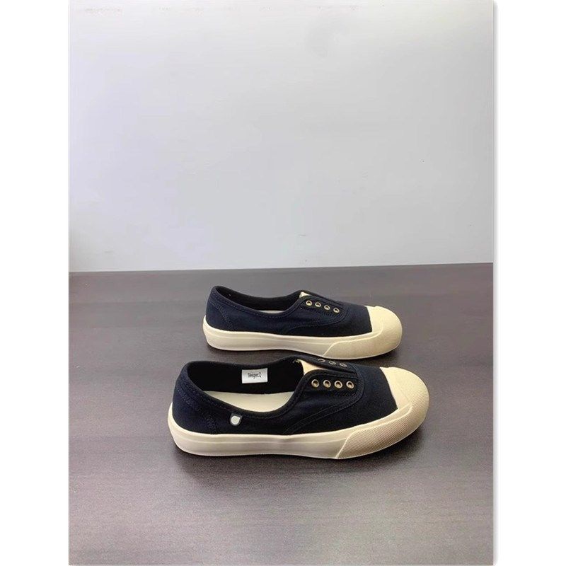 一脚蹬懒人布鞋帆布m鞋2025夏季新款百搭小白鞋白布鞋平底休闲板,女鞋,帆布鞋,淘宝优惠券,粉丝福利购,淘宝优惠卷