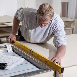 西德宝水平尺精度铝合金米平水尺地板砖