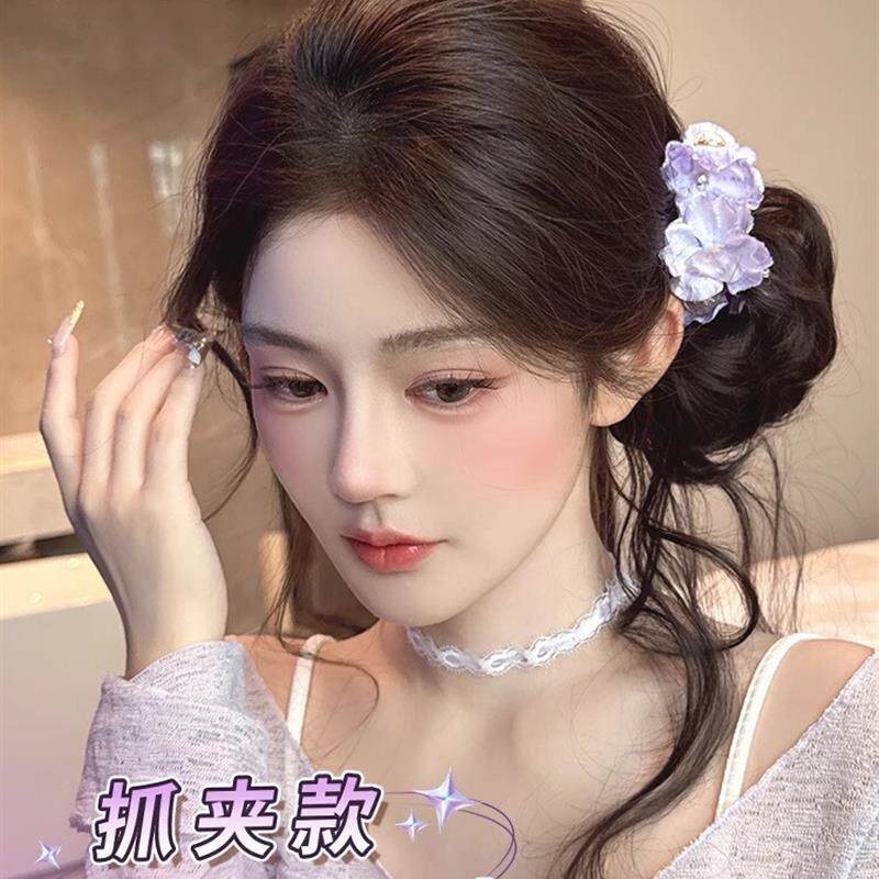 龙须球头假发Grabber温柔的一面领带女儿头发神器蓬松增量人造头