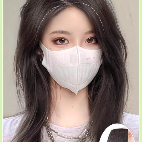 假发片女头顶高颅顶垫发片增发量全真人发丝蓬松器补发真发接发片