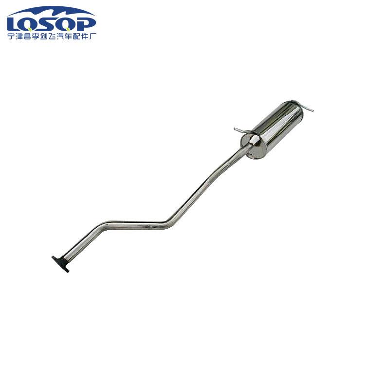 汽车消声器适用于力帆排气管二三厢后节静音排气管汽车消声器
