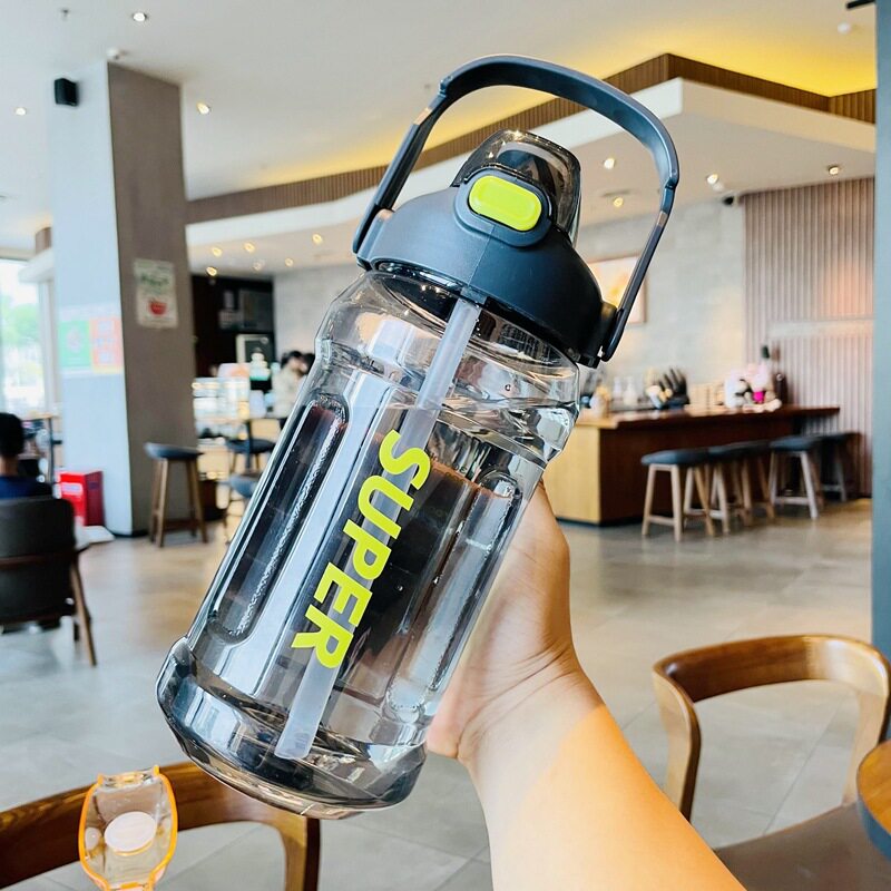 运动水杯大容量装水壶塑料冷水壶凉水壶水瓶凉水杯壶健身便携2450