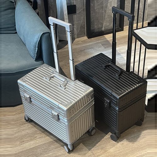 全铝镁合金上翻盖摄影旅行箱