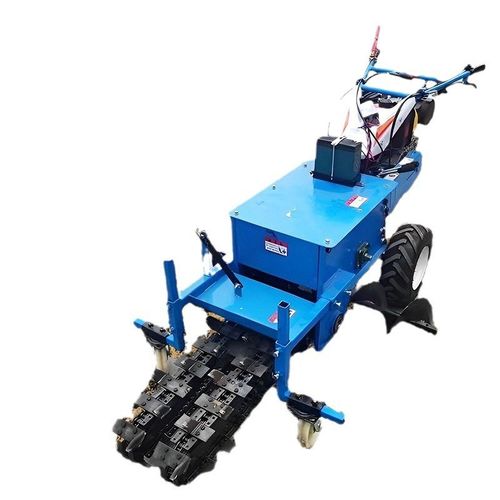 多功能田园管理机柴油手扶小型开槽机带档位链轨开沟机
