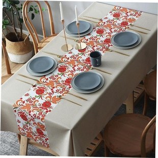 cloth tableclothV oil PVC proof table Table mat water
