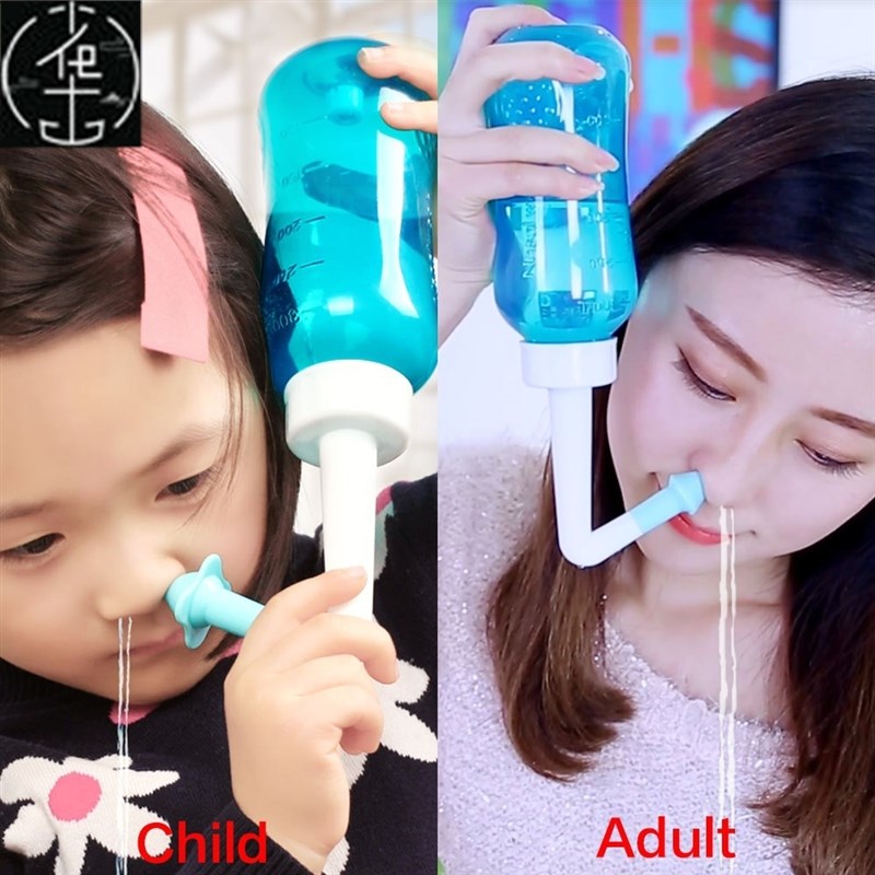 Sinus Allergies Relief Rinse Nasal Wash BoRttle Irrigator