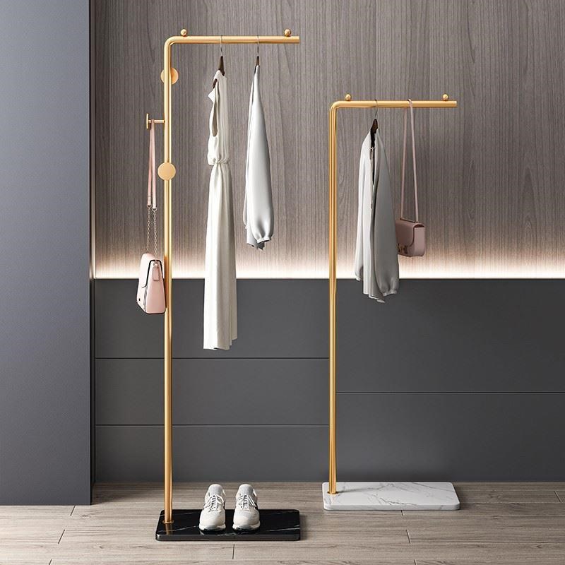 Big coat rack stand cslothes holder hat hanger wooden cloth