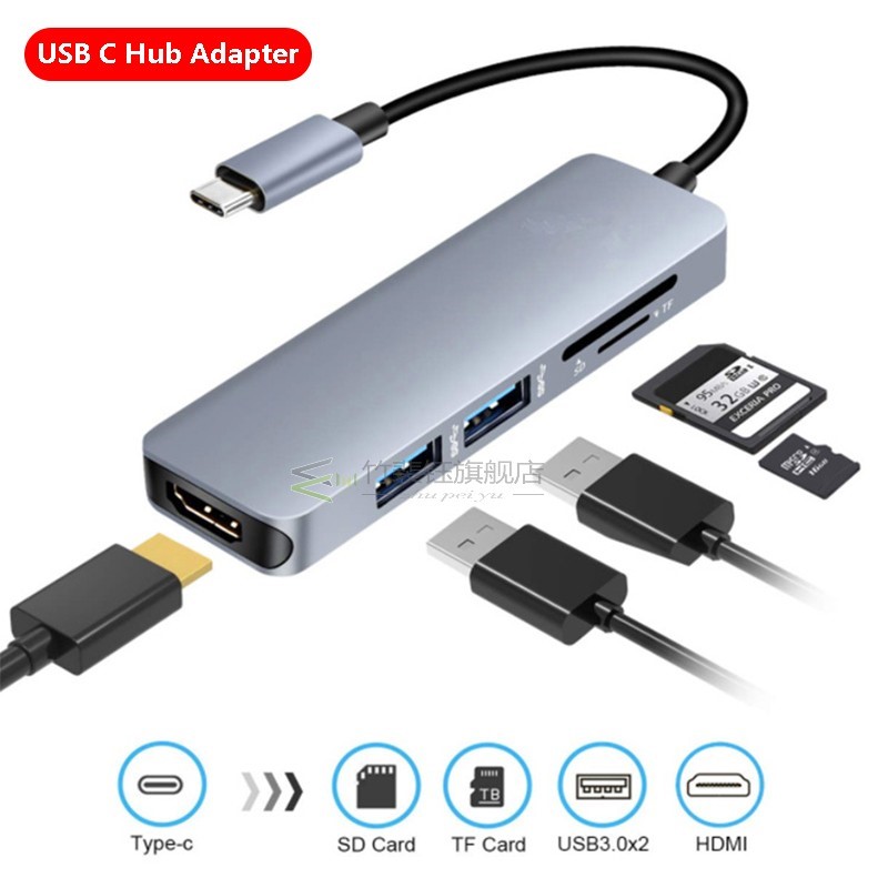 SB C Laptop Docking Station for MacBook Pro Air UHp Dell Len