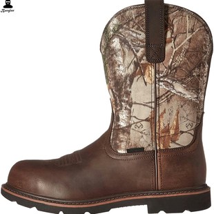 Men Cowboy Toe WesterBn Boots 復(fù)古男靴馬丁靴 Shoe Heritage