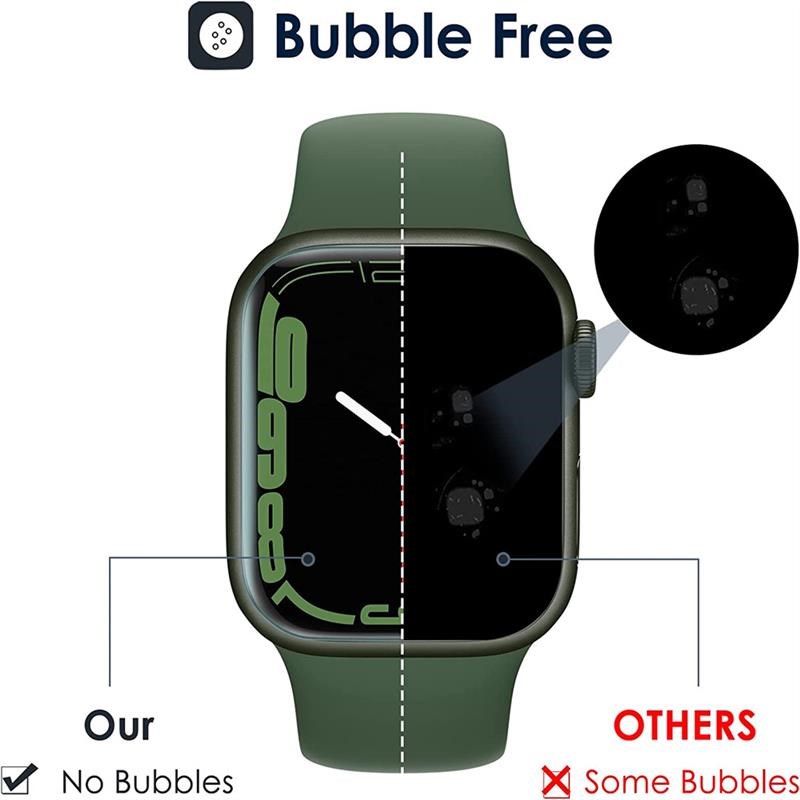 Soft Hydfrogel Screen Protector Film For Apple Watch 7 6 SE