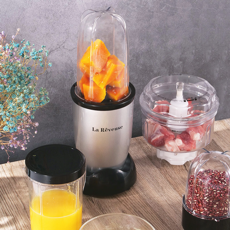 乐凡思榨汁机小型多功能家用炸果汁机研磨干迷你流食搅拌机料理机