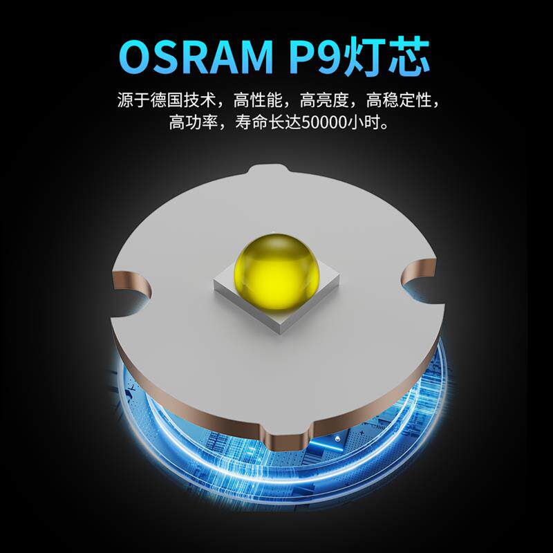 雷明兔TOOL AA3.0手电筒强光 900流明 防水户外可携式14500手电筒