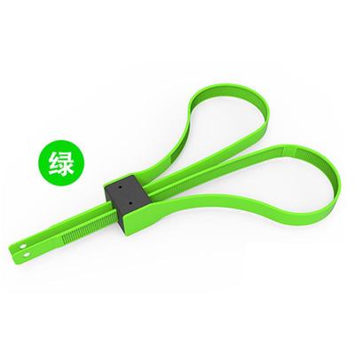 铁竞约束带反复解锁可重复使用ASP塑料扎带含钥匙尼龙带拉环固定