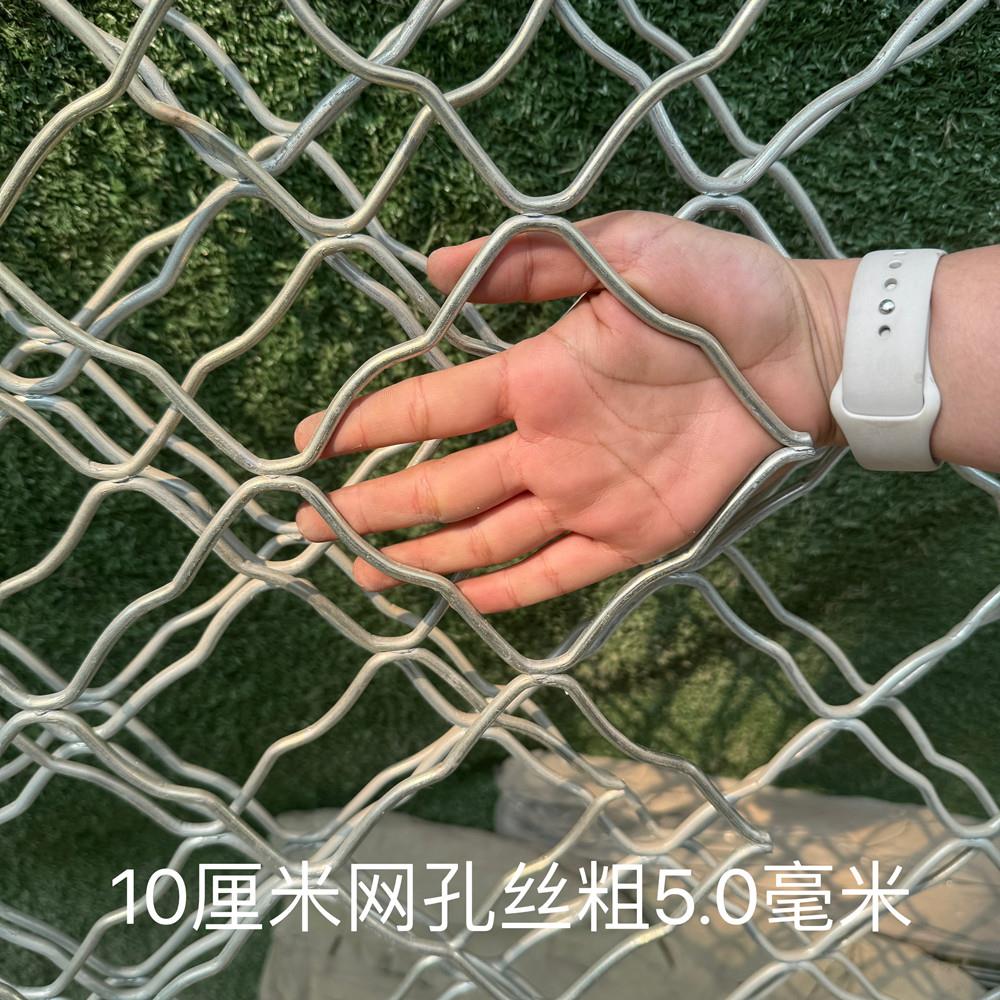 镀锌铁丝网围栏钢丝防护菱形美格网格网片焊接养殖隔离防盗狗笼子