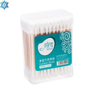 Doublec swab the q-tip cotton buds household pointed to swab