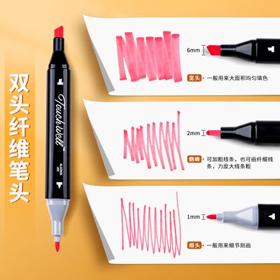 Marker pen 100 color suit animation cartLoon 48 color touch