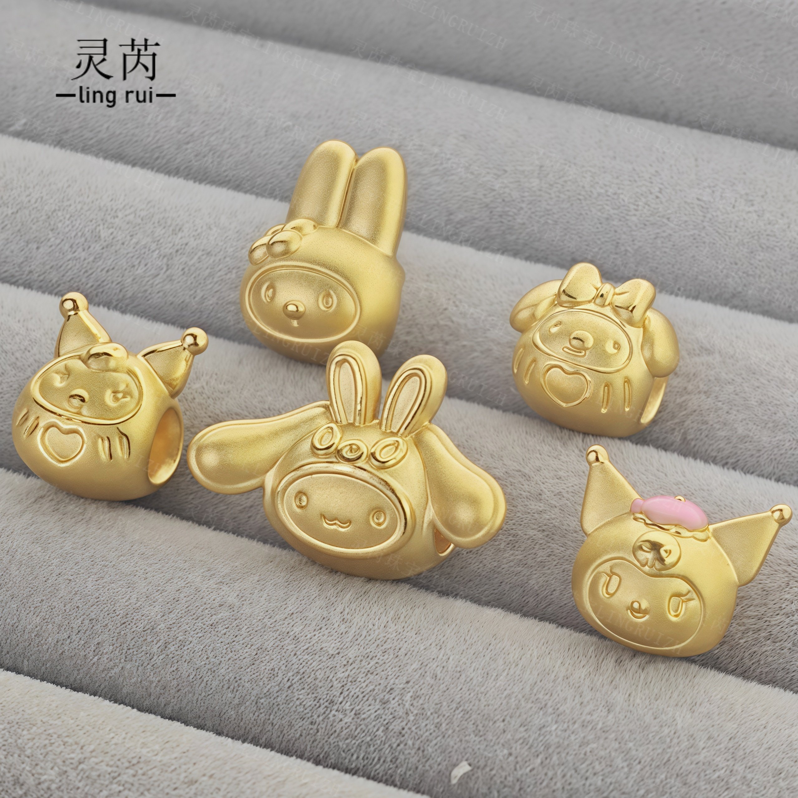 足金999小羊piano美乐蒂黄金转运珠手链项链送女友diy六合马羊礼,黄金,定价黄金手链,淘宝优惠券,粉丝福利购,淘宝优惠卷