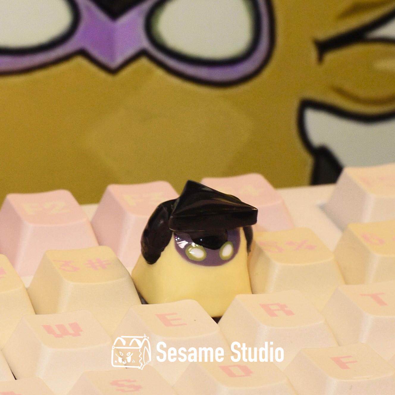 下包皮蛋无畏契约爆能器瓦洛兰特个性键帽十字轴键盘桌搭神器