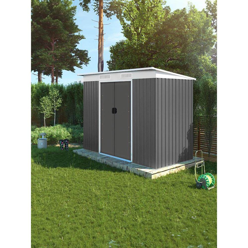 工具房户外储物房庭院杂物间室外简易房多功能防水防晒花园收纳房