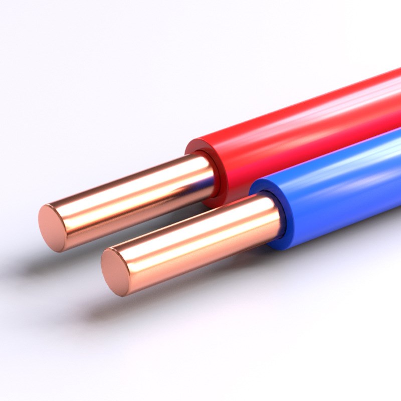 国标纯铜芯BV电缆1.5/2.5/4/6平方电线家装单芯单股硬线