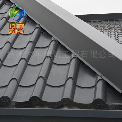 铝镁锰屋面板0.7mm 金属屋面琉璃瓦 0.8mm铝镁锰琉璃瓦 765仿古瓦