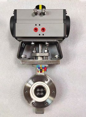 蝶阀815W-M-11-223443TT气动高性能蝶阀双偏心0泄露高性能蝶阀