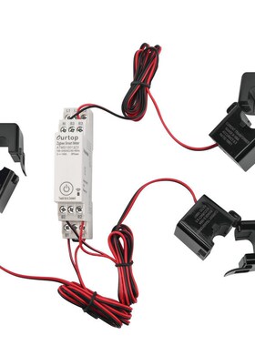 三相Zigbee智能电表ATMS100133Z手机app多功能导轨带电能表0~100A