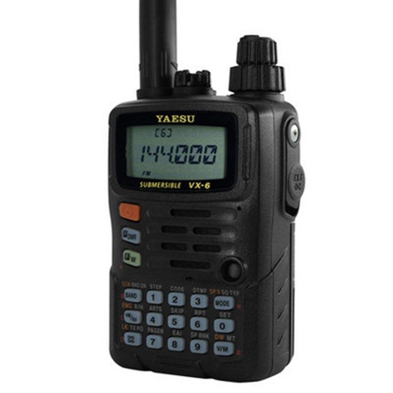 YAESU八重洲对讲机VX-6R双频双段手持机自驾游越野户外工地对讲器